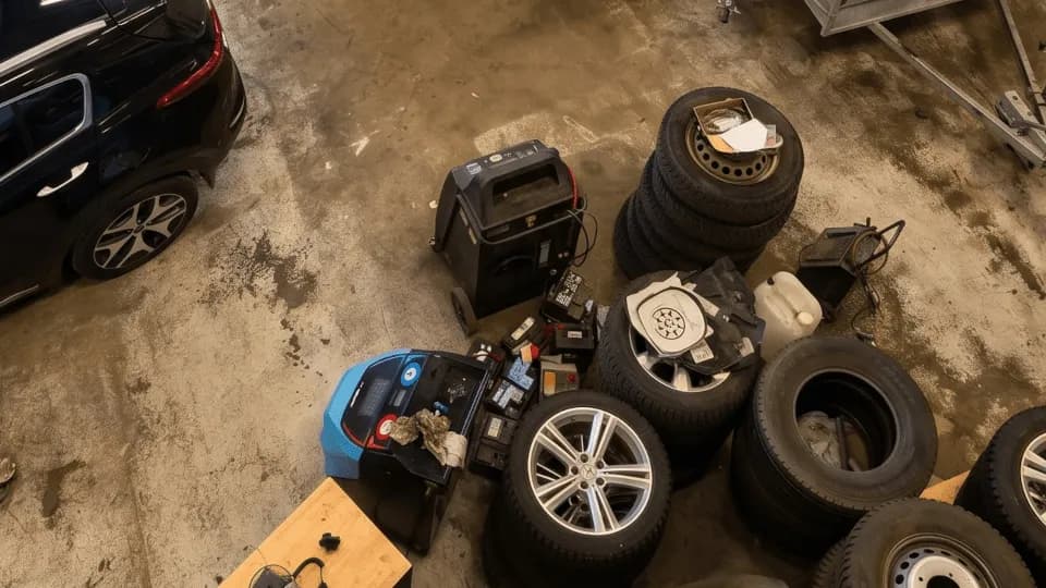 Punkteringslagning och däckreparation hos Expert Verkstad i Järfälla